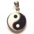 Sterling Silver Yin Yang Pendant by Peter Stone