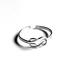 Sterling Silver Love Knot Toe/Midi Ring