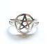 Sterling Silver Pentacle Toe/Midi Ring