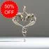 Sterling Silver Dragon Heart Pendant [Sale]