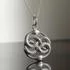Sterling Silver Ouroboros Pendant