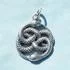 Sterling Silver Ouroboros Pendant