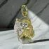 Sterling Silver and Gold Fish Of Harmony Pendant