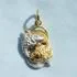 Sterling Silver and Gold Fish Of Harmony Pendant