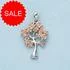 Sterling Silver and Rose Gold Tree of Life Pendant [Sale]