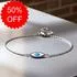 Sterling Silver Evil Eye Bracelet [Sale]