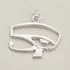 Sterling Silver Eye of Horus Pendant
