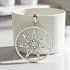 Sterling Silver Elven Star Pendant by Peter Stone