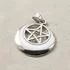 Sterling Silver Lunar Priestess Pentacle Pendant