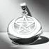 Sterling Silver Lunar Priestess Pentacle Pendant