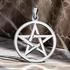 Sterling Silver Pentacle Pendant by Peter Stone