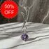 Sterling Silver Amethyst Comet Pendant [Sale]