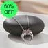 Sterling Silver Crescent Horn Necklace [Sale]