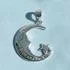 Sterling Silver I Love You To The Moon And Back Pendant