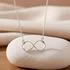 Sterling Silver Infinity Necklace