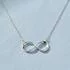 Sterling Silver Infinity Necklace