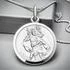 Sterling Silver St Christopher Pendant
