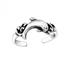 Sterling Silver Dolphin Toe/Midi Ring