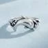 Sterling Silver Dolphin Toe/Midi Ring