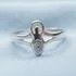 Sterling Silver Goddess Toe/Midi Ring