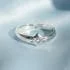 Sterling Silver Triple Moon Toe/Midi Ring