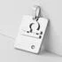 Sterling Silver Zodiac Pendant Libra