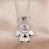 Sterling Silver Angel of Love Pendant with CZ [Sale]