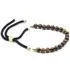 Gold Tiger's Eye Gemstone Slider Bracelet