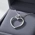 Sterling Silver One Love Heart Pendant