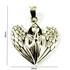 Sterling Silver Praying Angel Pendant by Lisa Parker