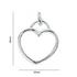 Sterling Silver One Love Heart Pendant