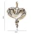 Sterling Silver Dragon Heart Pendant