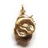 Sterling Silver and Gold Fish Of Harmony Pendant