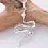 Sterling Silver Serpent Pendant