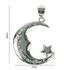 Sterling Silver I Love You To The Moon And Back Pendant