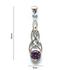 Sterling Silver Amethyst CZ Celtic Knot Pendant