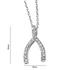 Sterling Silver Wishbone Necklace