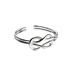 Sterling Silver Love Knot Toe/Midi Ring