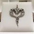 Sterling Silver Dragon Heart Pendant [Sale]