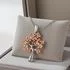 Sterling Silver and Rose Gold Tree of Life Pendant [Sale]