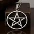 Peter Stone Sterling Silver Pentacle Pendant
