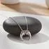 Sterling Silver Crescent Horn Necklace [Sale]
