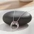 Sterling Silver Crescent Horn Necklace [Sale]