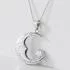 Sterling Silver I Love You To The Moon And Back Pendant [Sale]