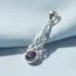 Sterling Silver Amethyst CZ Celtic Knot Pendant [Sale]