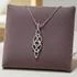 Sterling Silver Black Onyx Celtic Knot Pendant