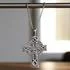 Sterling Silver Celtic Cross Pendant by Peter Stone