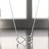 Sterling Silver Infinity Necklace